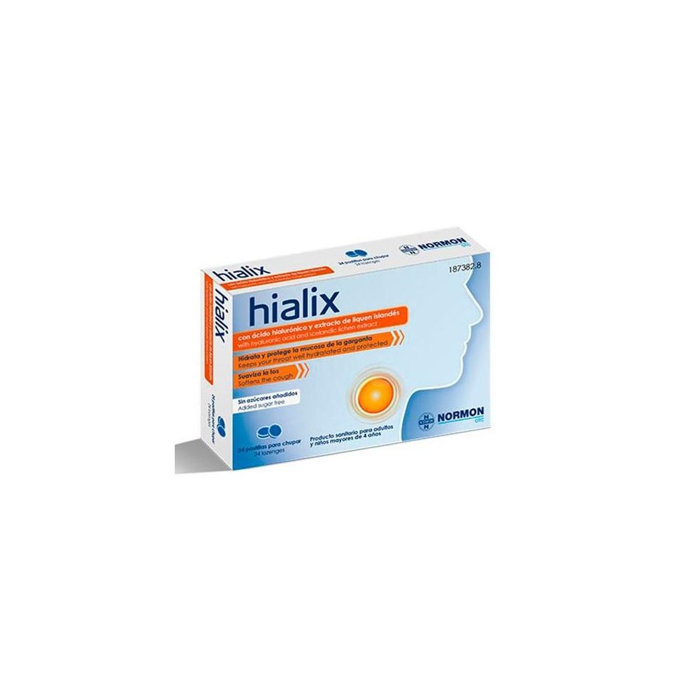 Normon Hialix 24 Pastillas Para Chupar