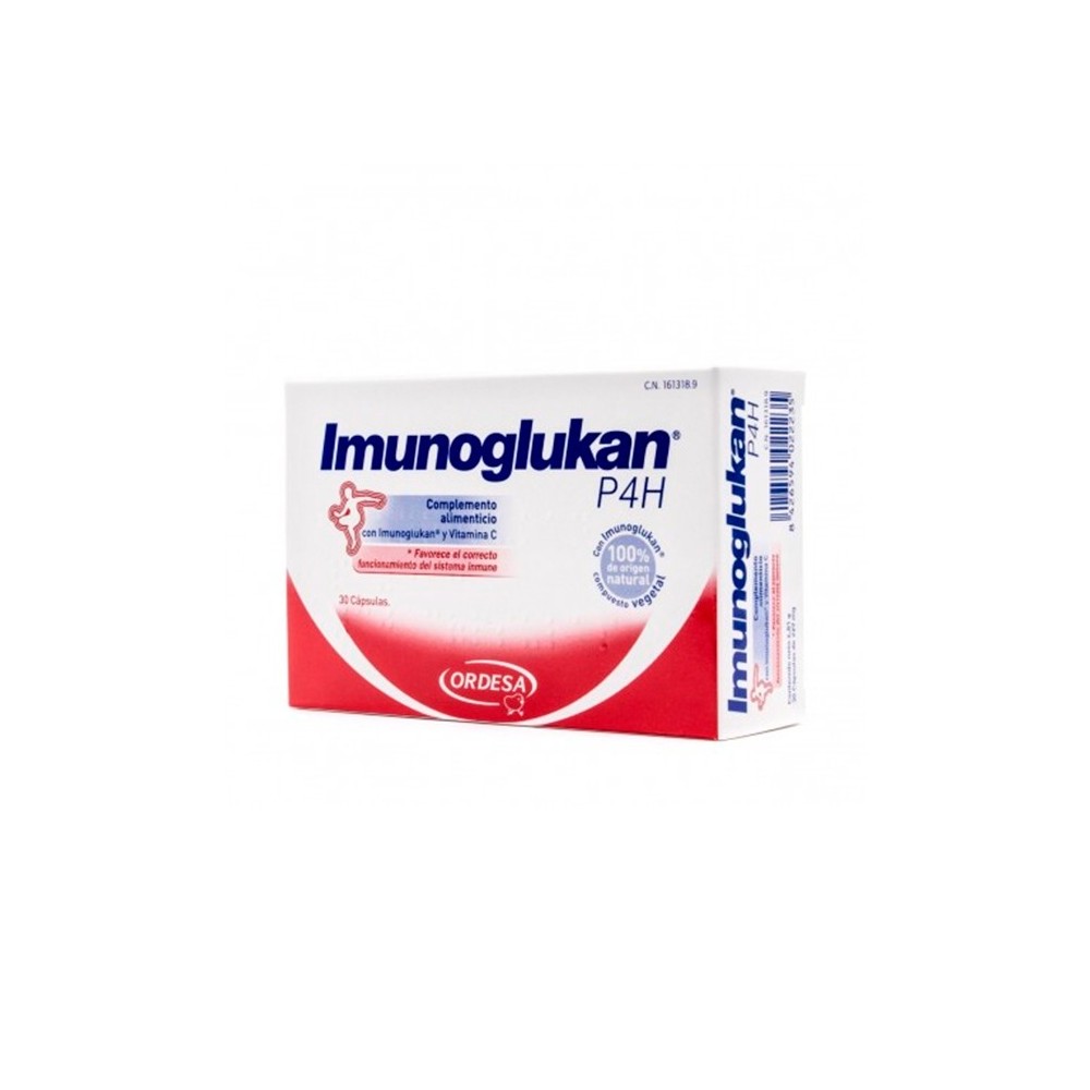 Ordesa Imunoglukan P4h 30 kapsulių