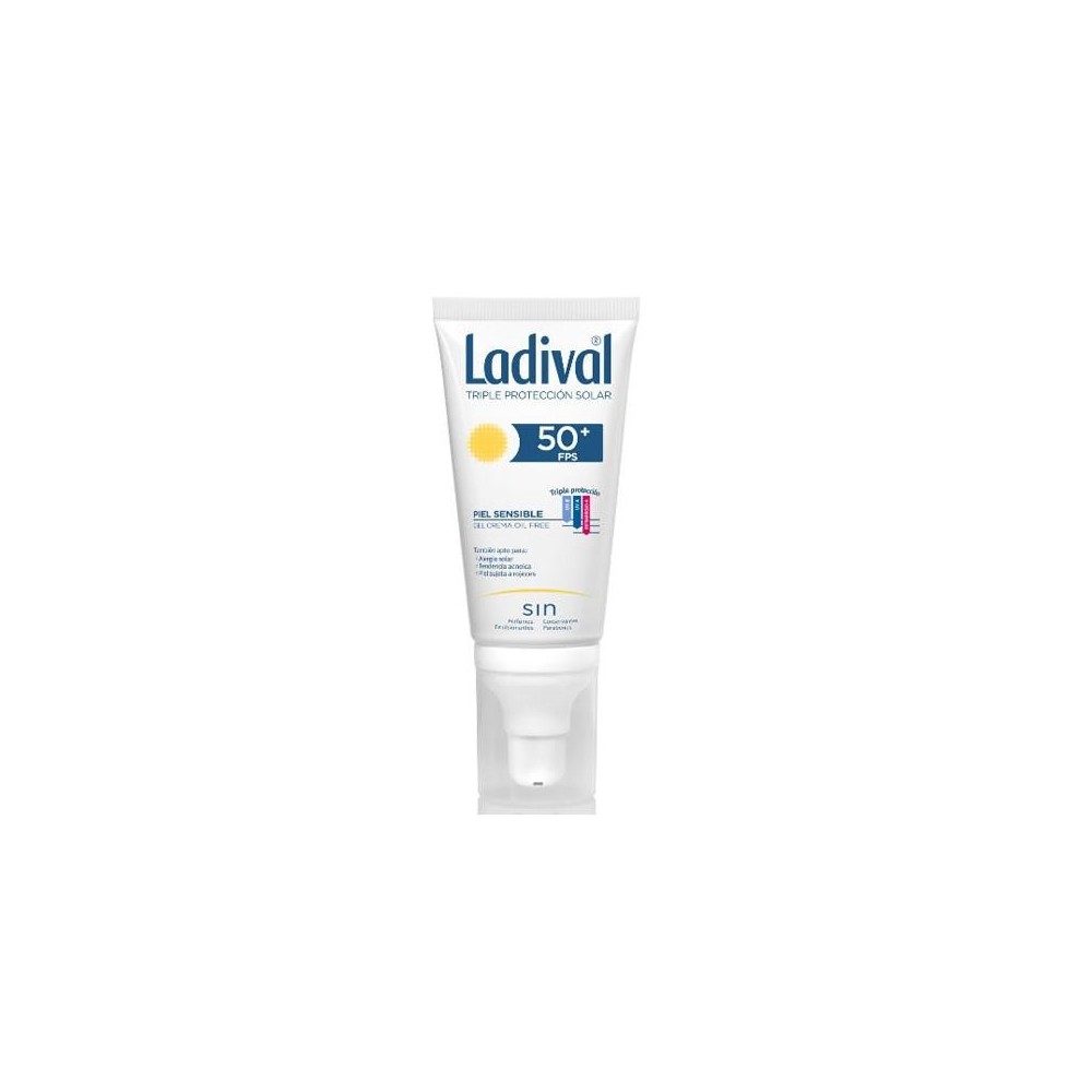 "Ladival Piel Sensible Spf 50" veido gelis 50ml