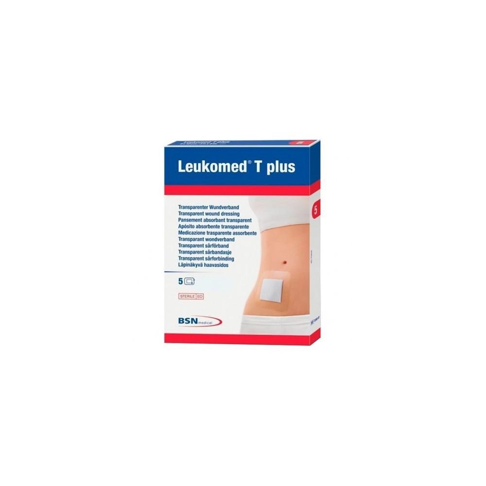 Leukomed T Plus Apósito Absorbente Transparente 10x35 Cm 5 Unidades Bsn Medical