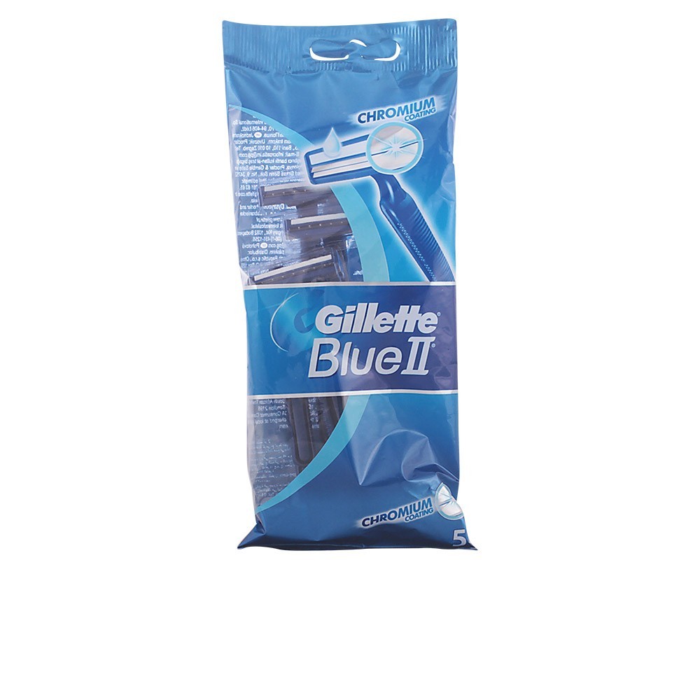 Gillette Blue II Chromium Coating 5 Units