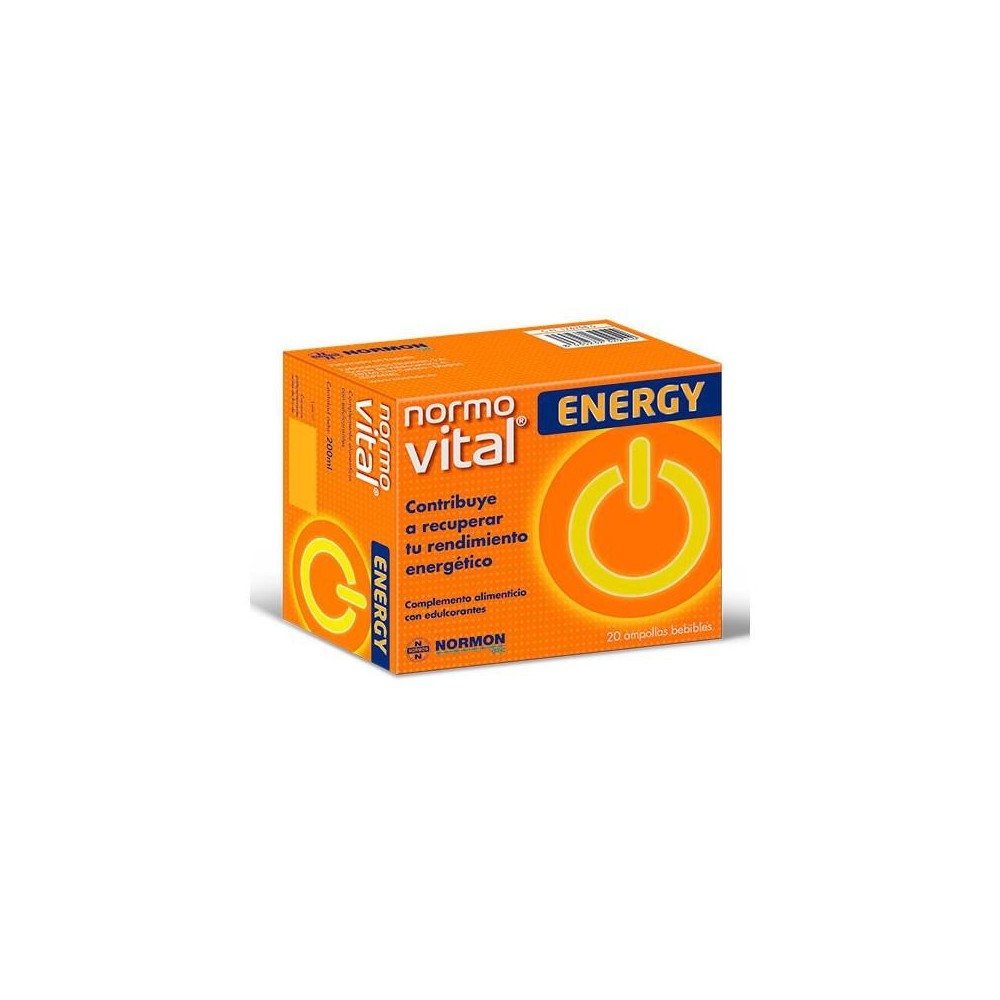 "Normon Normovital Energy" 20 vnt