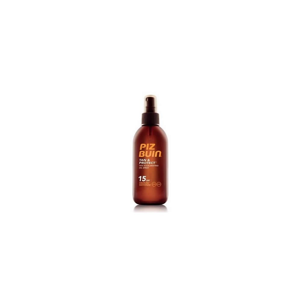 Piz Buin Tan And Protect Tan Accelerating Oil Spray Spf15 apsaugo ir skatina įdegį  150ml