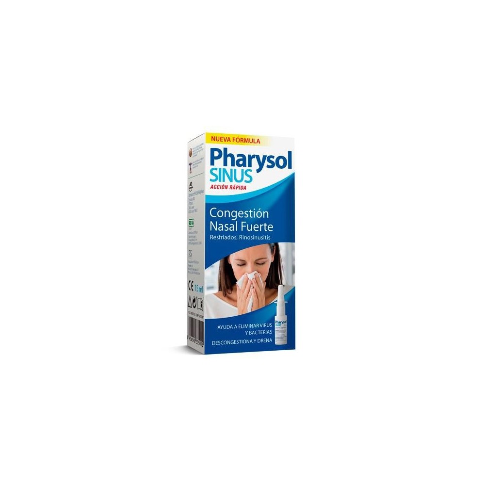 Reva Pharysol Sinus Congestión Nasal Fuerte 15ml