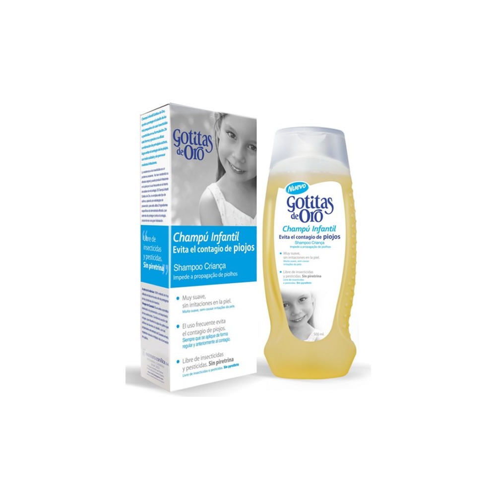 Instituto Español Gotitas De Oro Anti Louse Shampoo 500ml