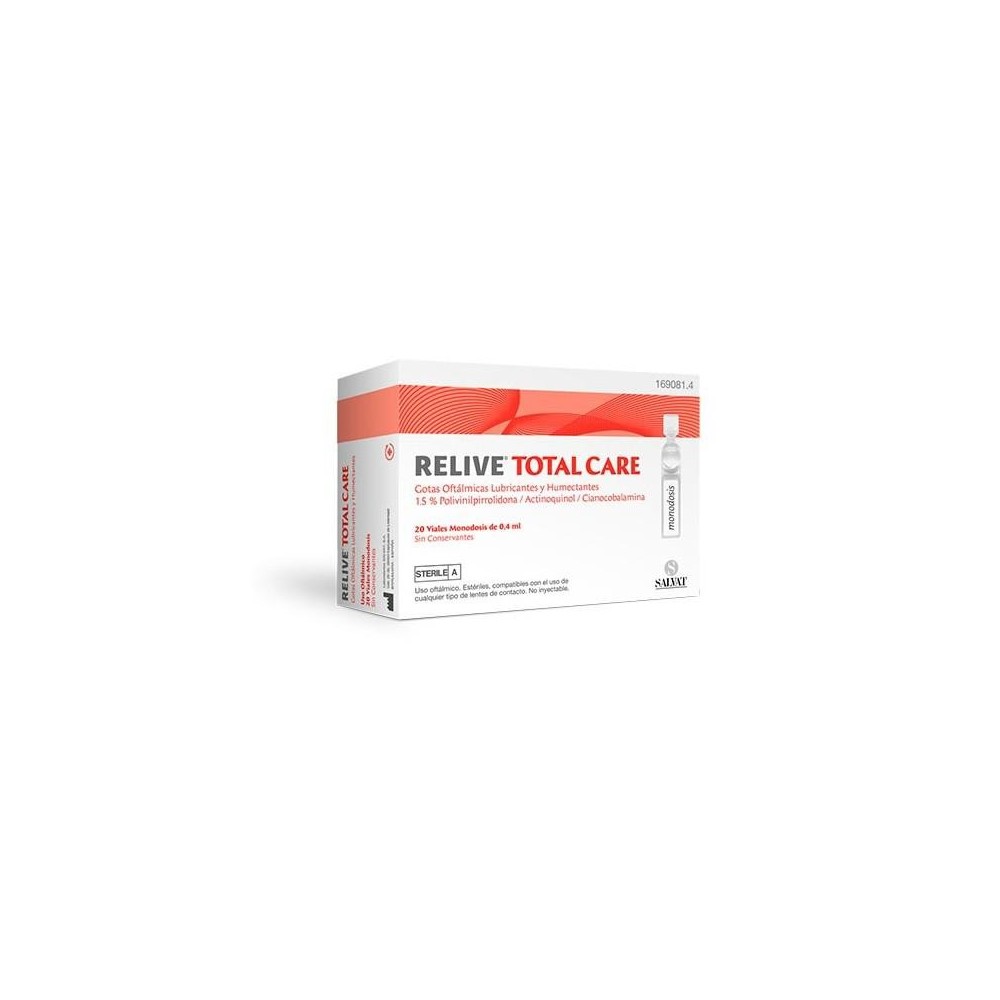 Relive Total Care Eye Drops 20 Single-Dose