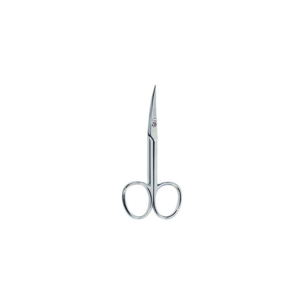 Beter Professional Curved Chrome Manicure Scissors for Cuticle