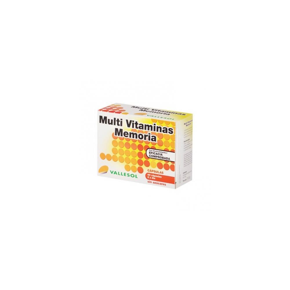 Vallesol Multi Vitamins Memory 40 Capsules