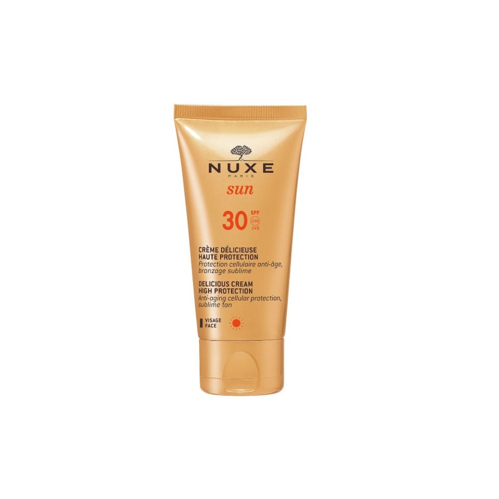 "Nuxe Sun Delicious" kremas veidui Spf30 50ml