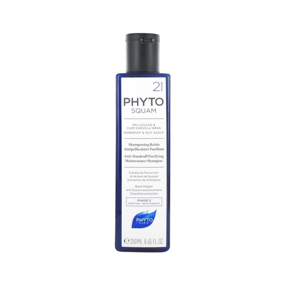 "Phyto Squam" šampūnas riebiems plaukams 250ml