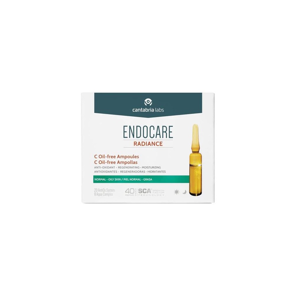 "Endocare Radiance C Oil-Free" 10 ampulių