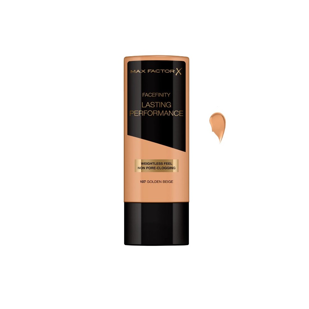 Max Factor Facefinity Lasting Performance Liquid Foundation 107 Golden Beige