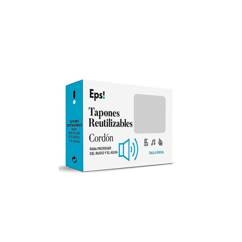 "Eps" daugkartinio naudojimo  ausų kištukų 2vnt