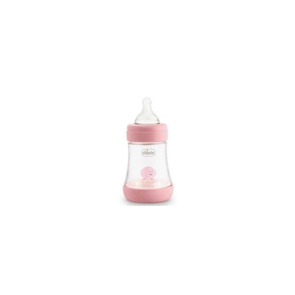 Chicco Bottle Perfect5 0M+150ml Pink Silicone