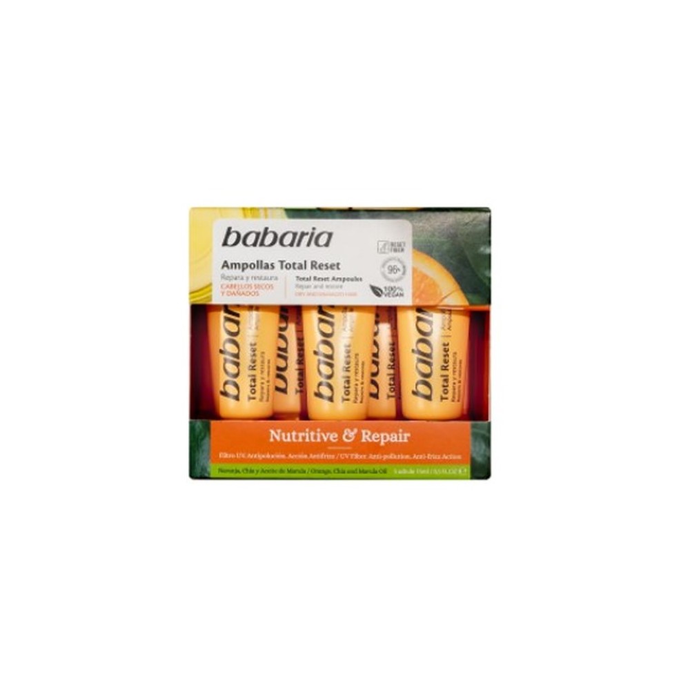 "Babaria Nutritive & Repair Total Reset" ampulės 5x15ml