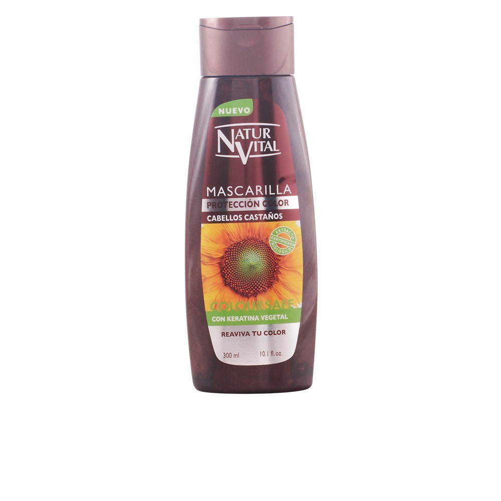 Naturaleza Y Vida Colorsafe Brown plaukų kaukė 300ml