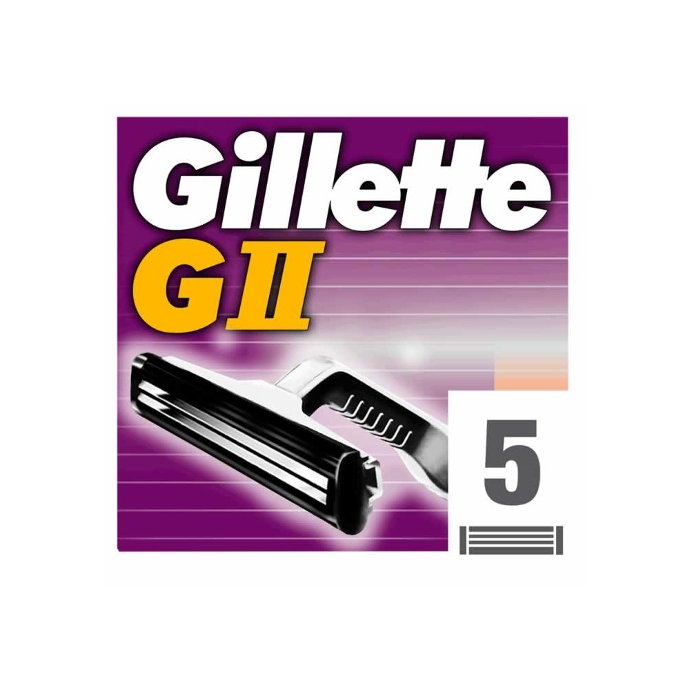 "Gillette GII" papildymas 5 vnt