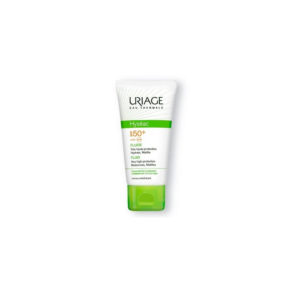 Kremas nuo saulės veidui Uriage Hyasec Sun Fluid SPF50 50ml