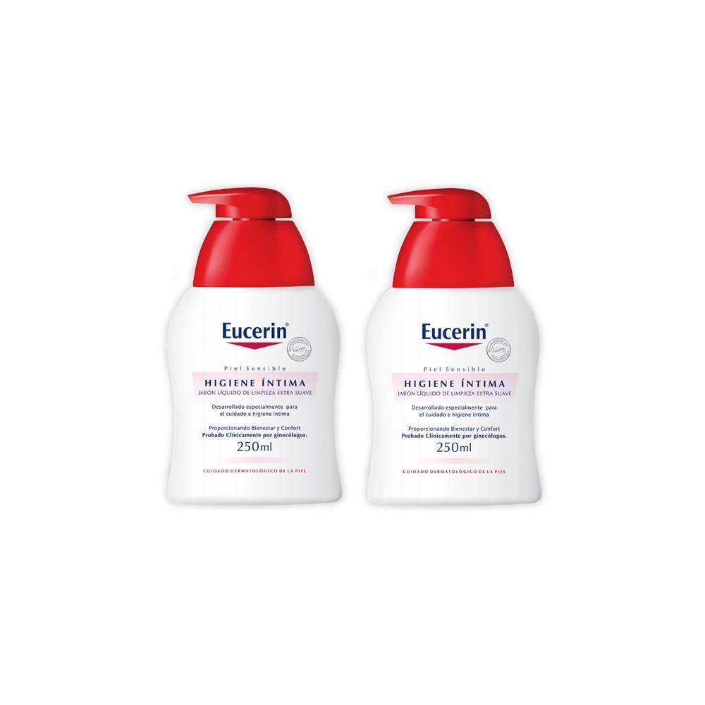 "Eucerin" rinkinys intymios higienos prausiklis "Protection Fluid" 2x250ml