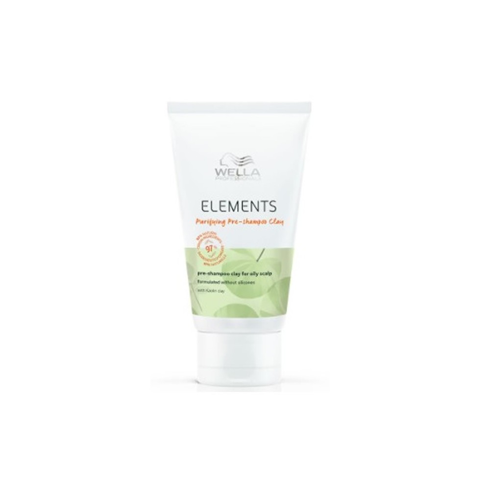 molis riebiai galvos odai 70ml Wella Elements Calming Pre-Shampoo 70ml