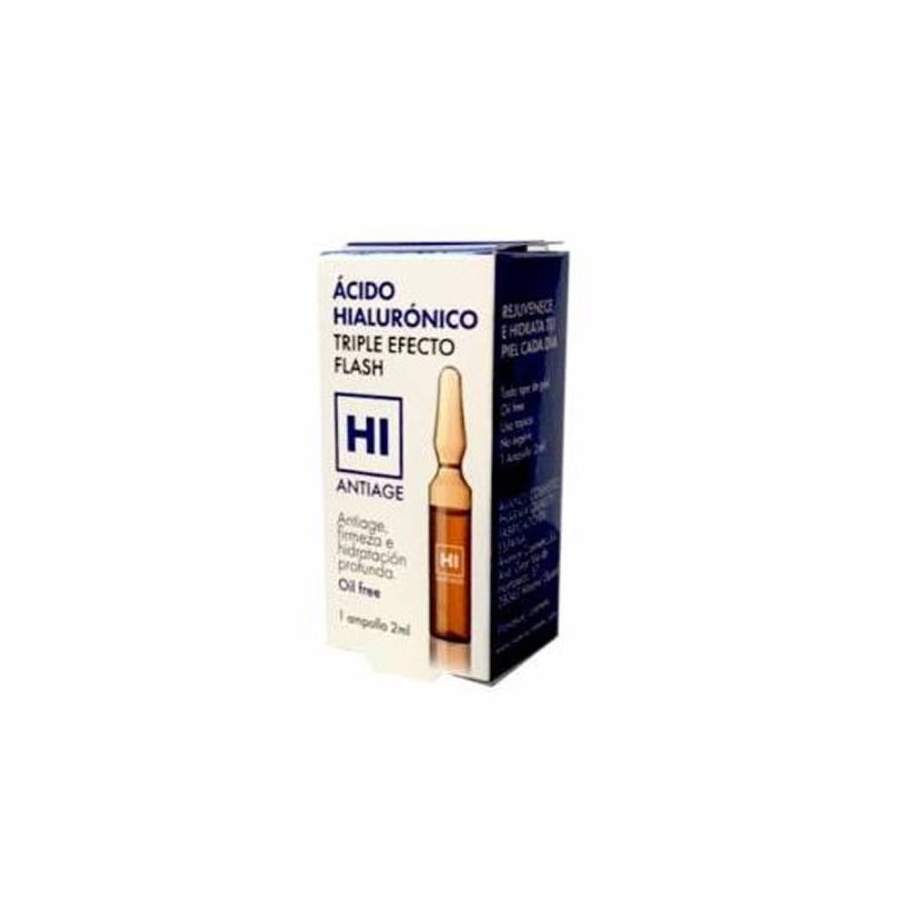 Redumodel Hi Antiage hialurono rūgšties ampulė "Triple Flash Effect" 2ml