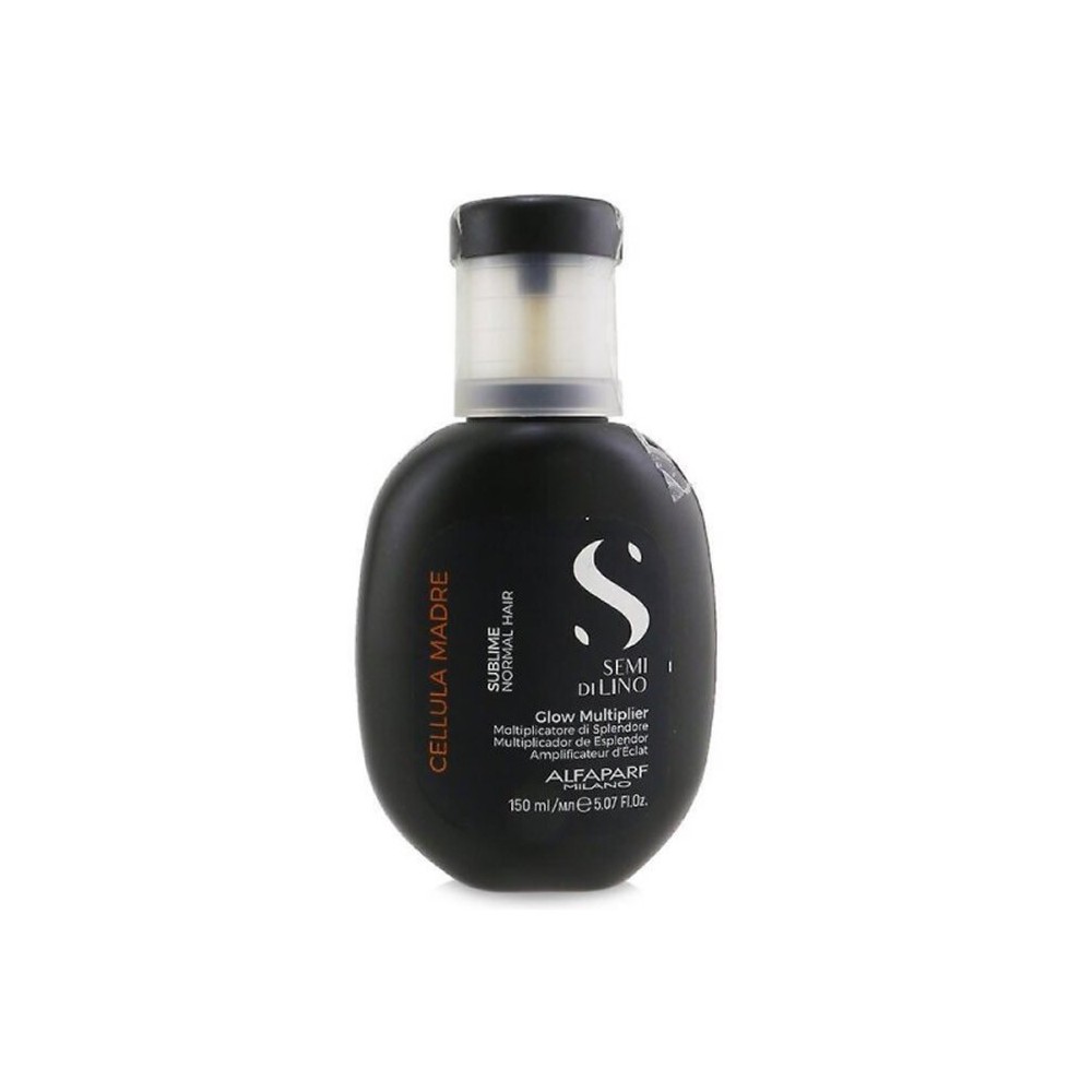 Švytėjimo suteikiantis serumas plaukams Alfaparf Milano Semi Di Lino Sublime Cellula Madre Glow Multiplier 150ml