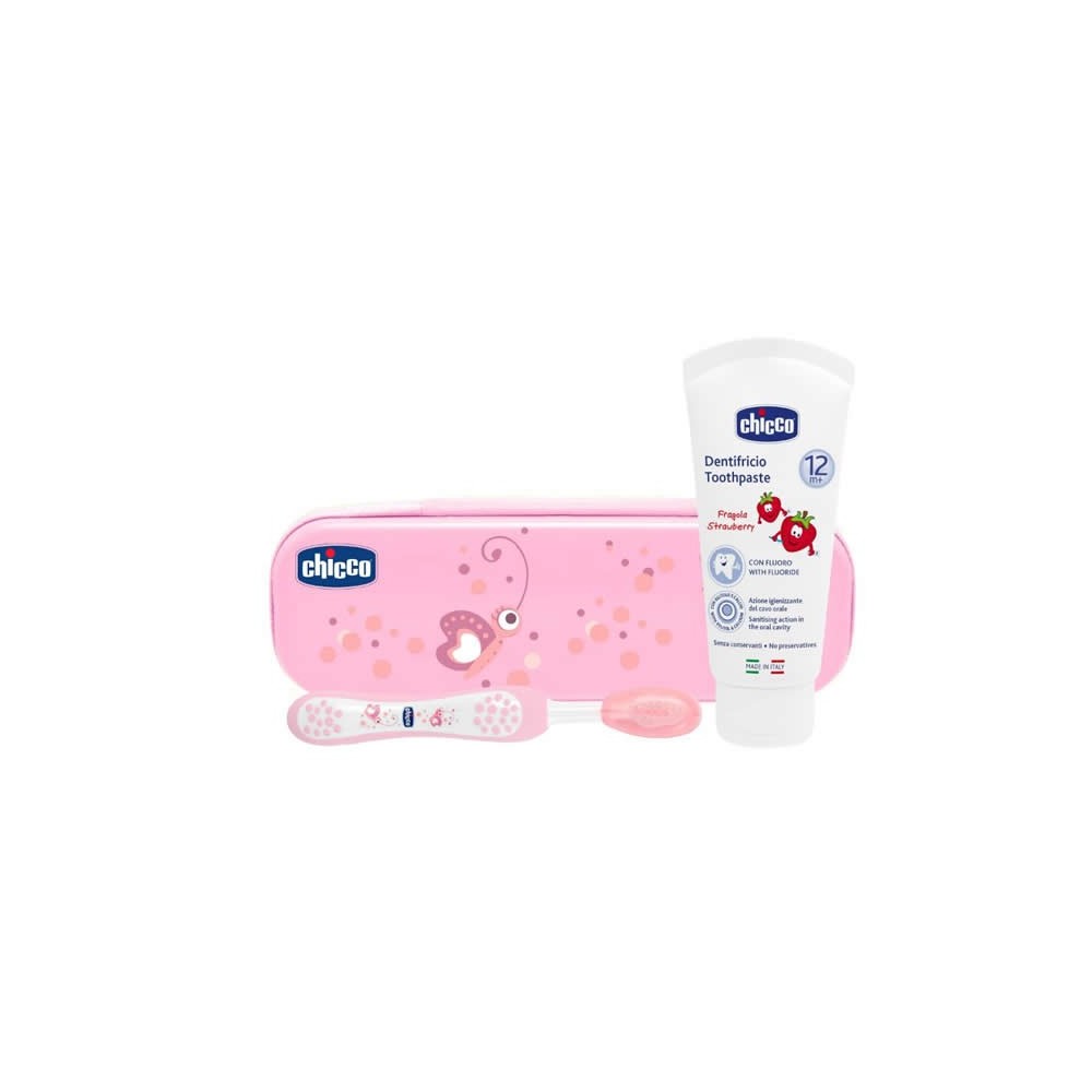 "Chicco Oral Rose 12m+" 2 dalių rinkinys