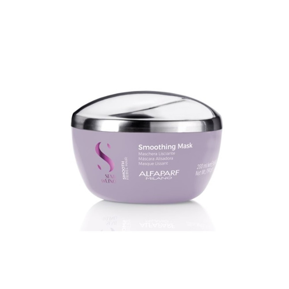 "Alfaparf Milano Semi Di Lino Smooth Smooth Smoothing Mask" 200ml