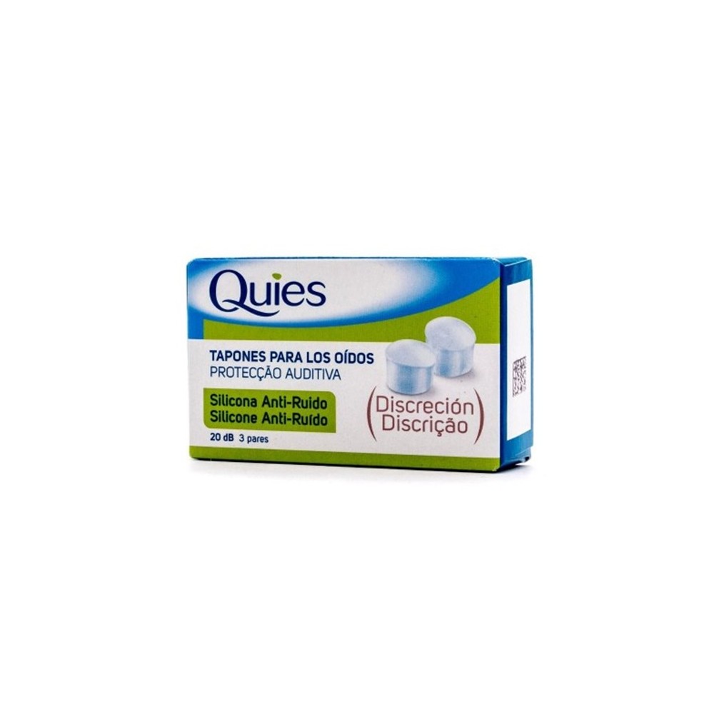 Quies Silicone Earplugs Noise Cancelling 6U