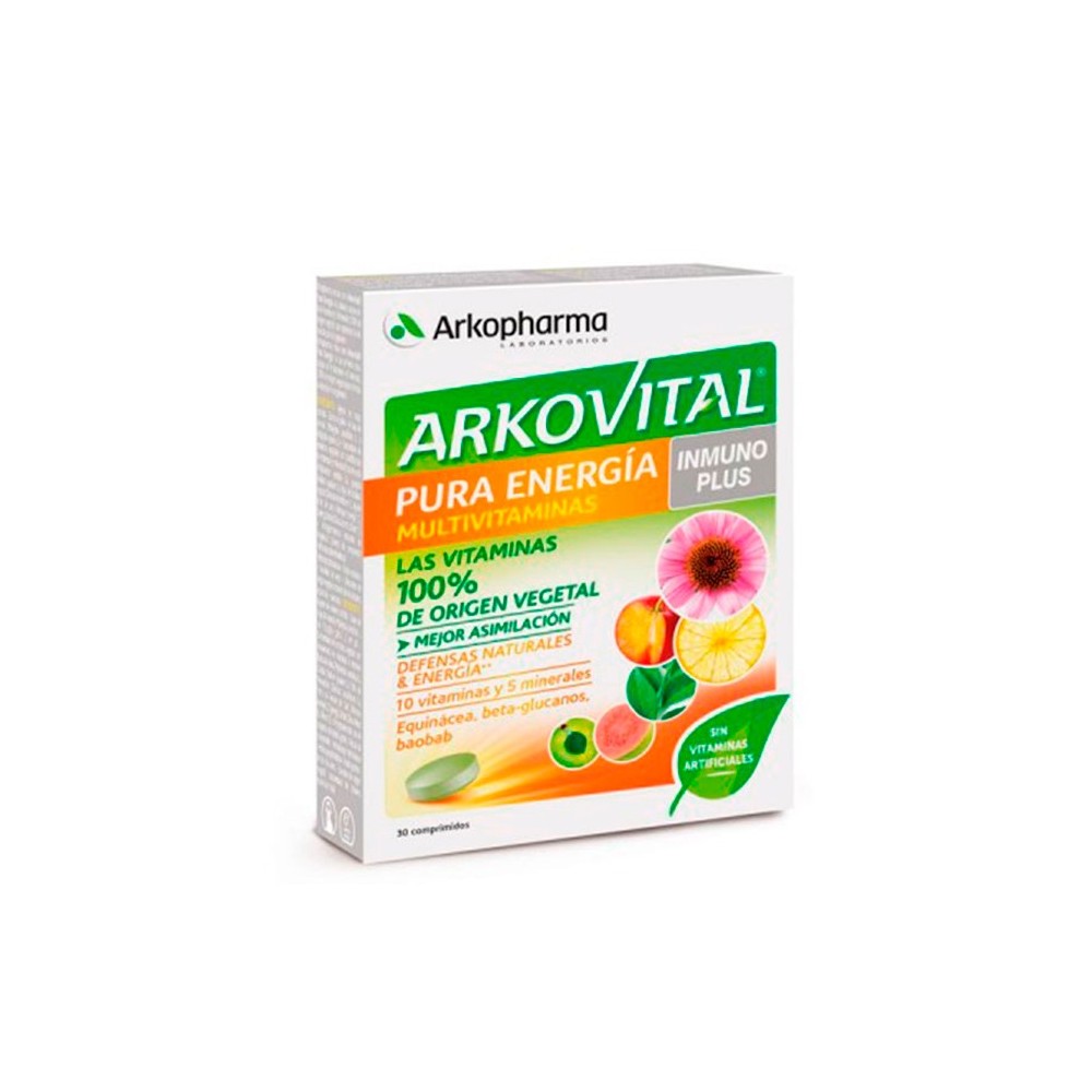 Arkopharma Arkovital Inmunoplus Pure Energy 30 tablečių