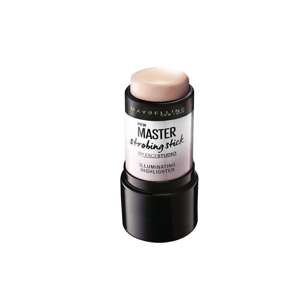 Maybelline Facestudio Master Strobing Stick Illuminate Highlighter švytėjimo suteikianti priemonė 200 Medium