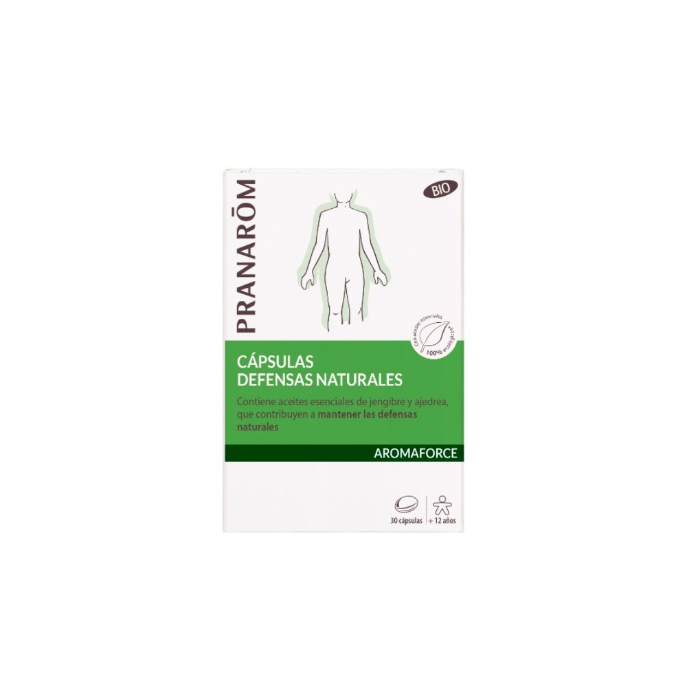 Pranarom Aromaforce Natural Defenses Bio 30 kapsulių