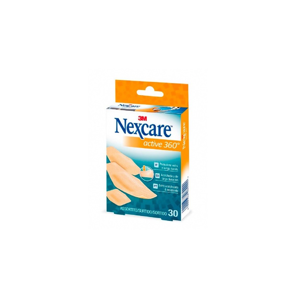 3 m "Nexcare Active 360º"  pleistrai 30 vnt