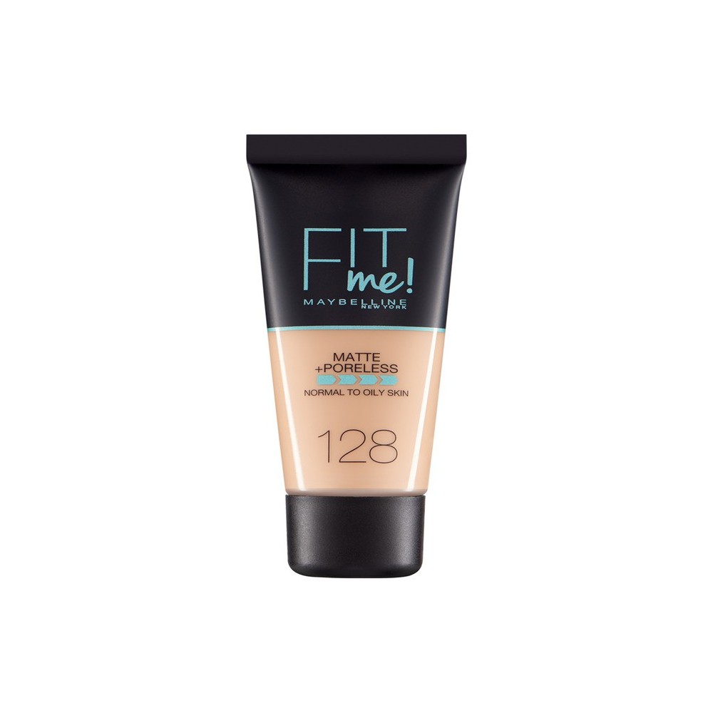 Maybelline Fit Me Matte Poreless Foundation 128 Warm