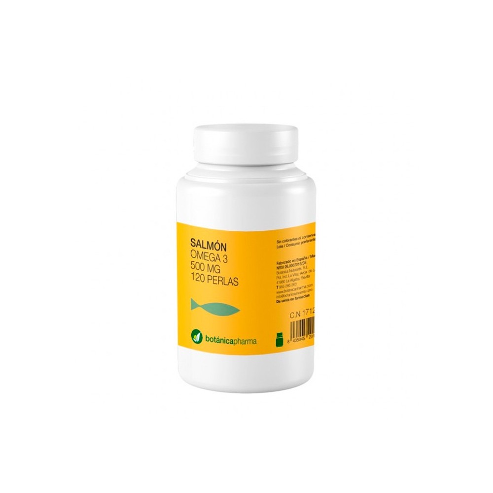 Botánicapharma Lašišų aliejus Omega 3 500mg 120 kapsulių