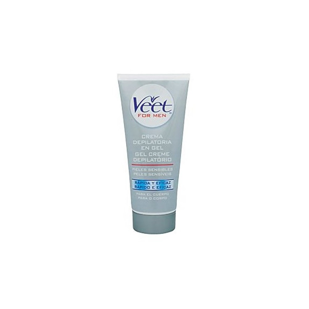 Veet For Men Sensitive Skin Depilatory Cream vyrų depiliacinis kremas, 200ml