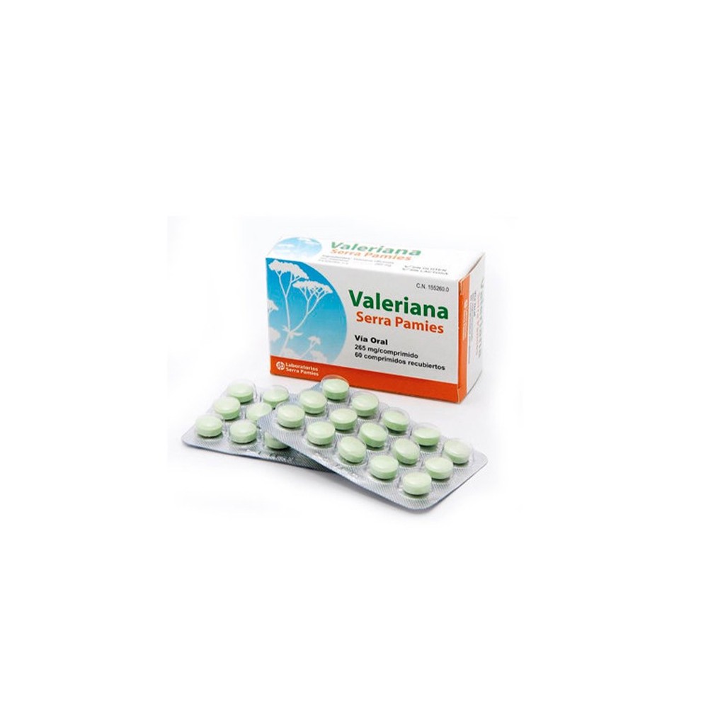 Serra Pamies Valerijonas 265mg 60 tablečių