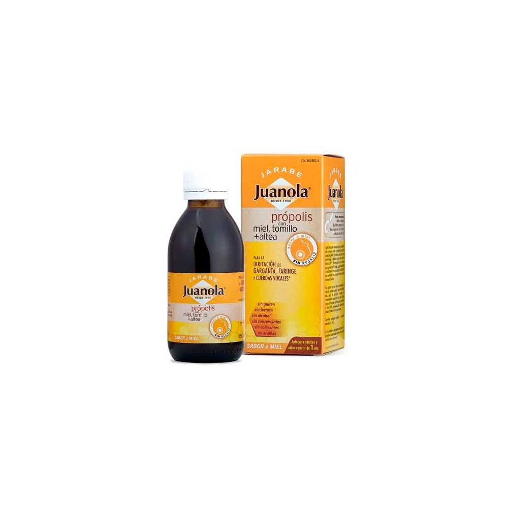 Juanola Propolis Honey Thyme Syrup 150ml