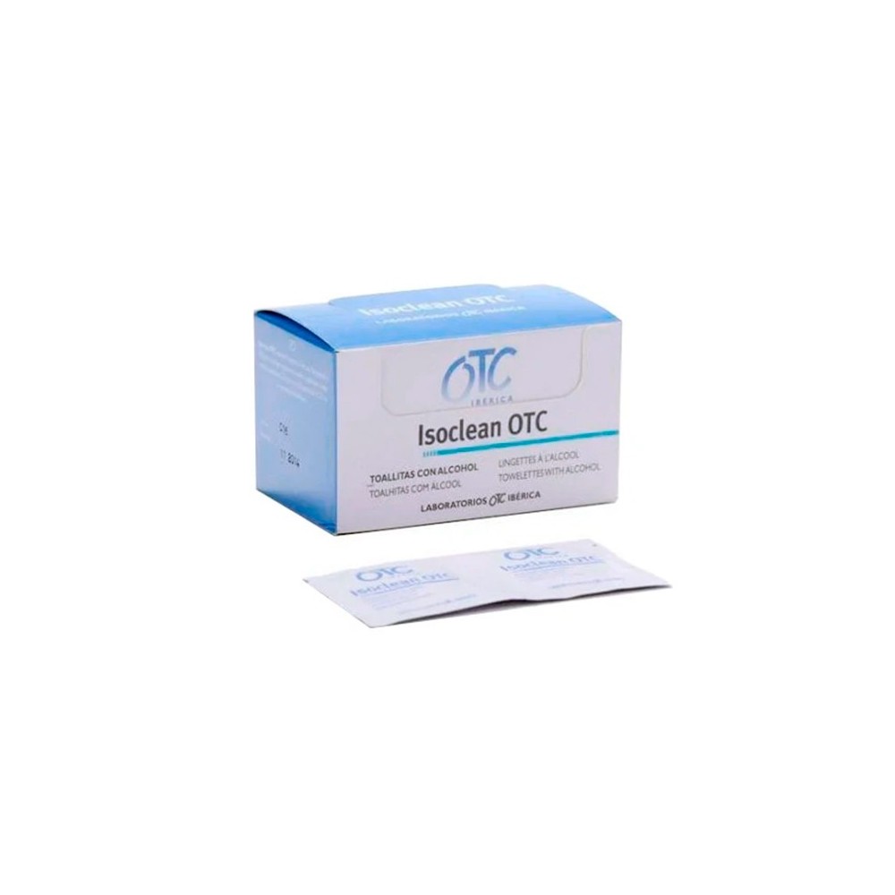 OTC Isoclean Wipes with Alcohol 50 Units