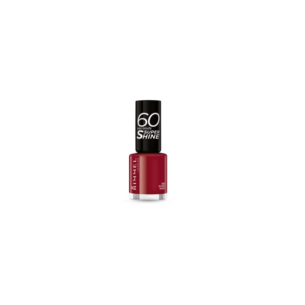 Rimmel 60 Seconds Super Shine 320 Rapid Ruby