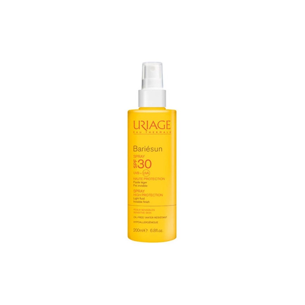 Uriage Bariesun SPF30 Spray apsauga nuo UVA-UVB spindulių ir laisvųjų radikalų bei  odos sausumo 200ml