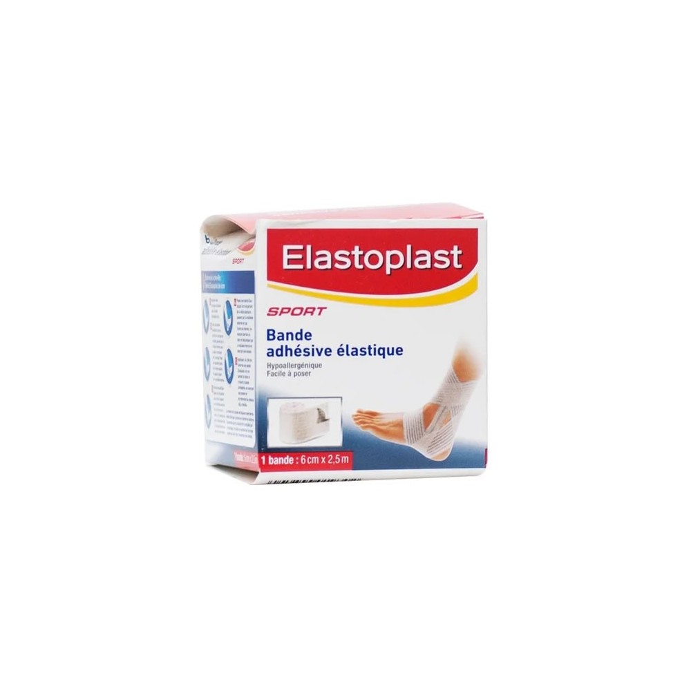 Elastoplast lipnus tvarstis 2,5 m X 6 cm 5 vnt.