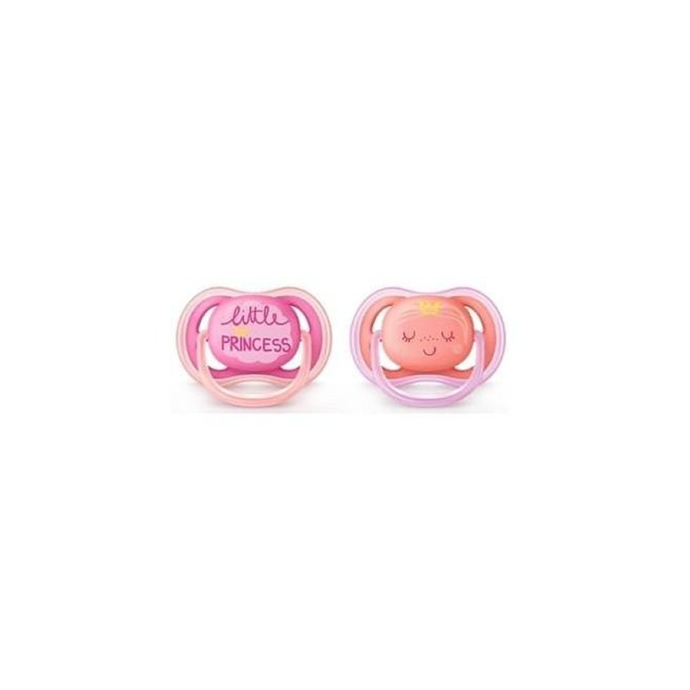 Avent Ultra Air Pacifiers, 2 pcs (Pink and Salmon) SCF343/22