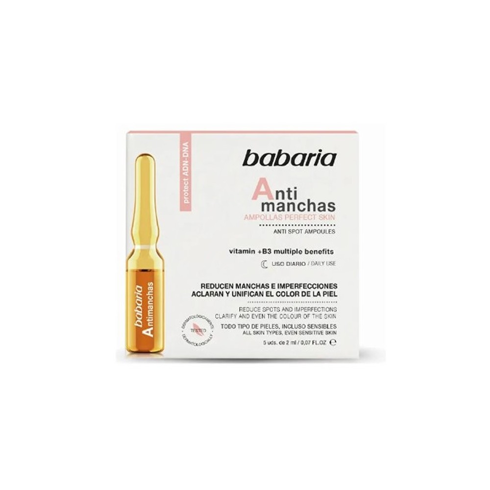 "Babaria" ampulės nuo pigmentinių dėmių 5x2ml