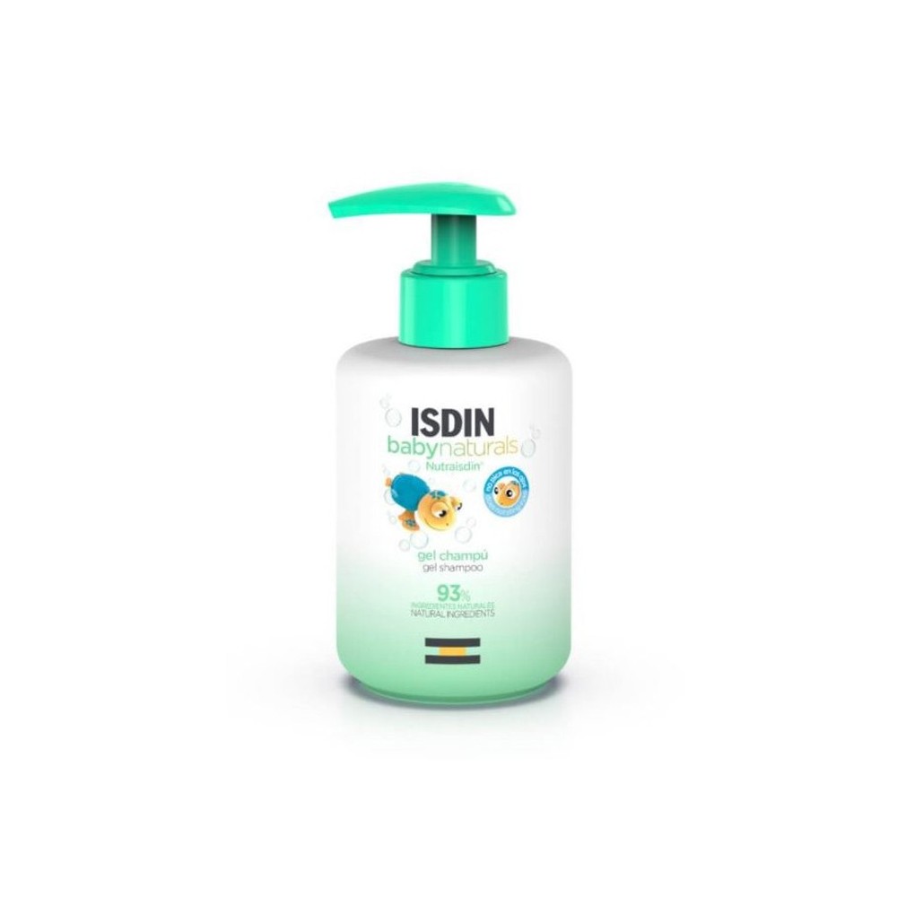 Isdin Baby Naturals Nutraisdin kūdikių šampūno gelis 200ml