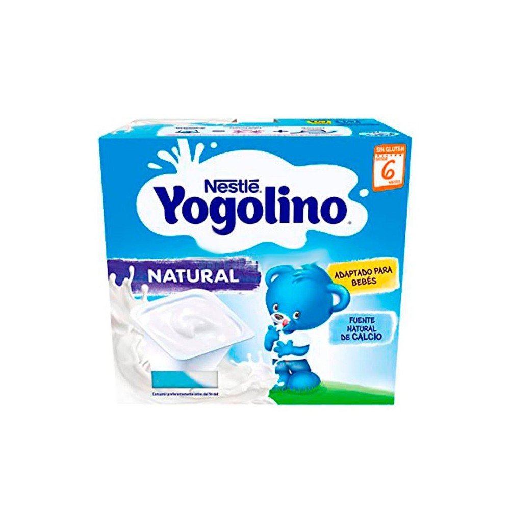 Nestlé Yogolino Natural Sugar Free 4x100g