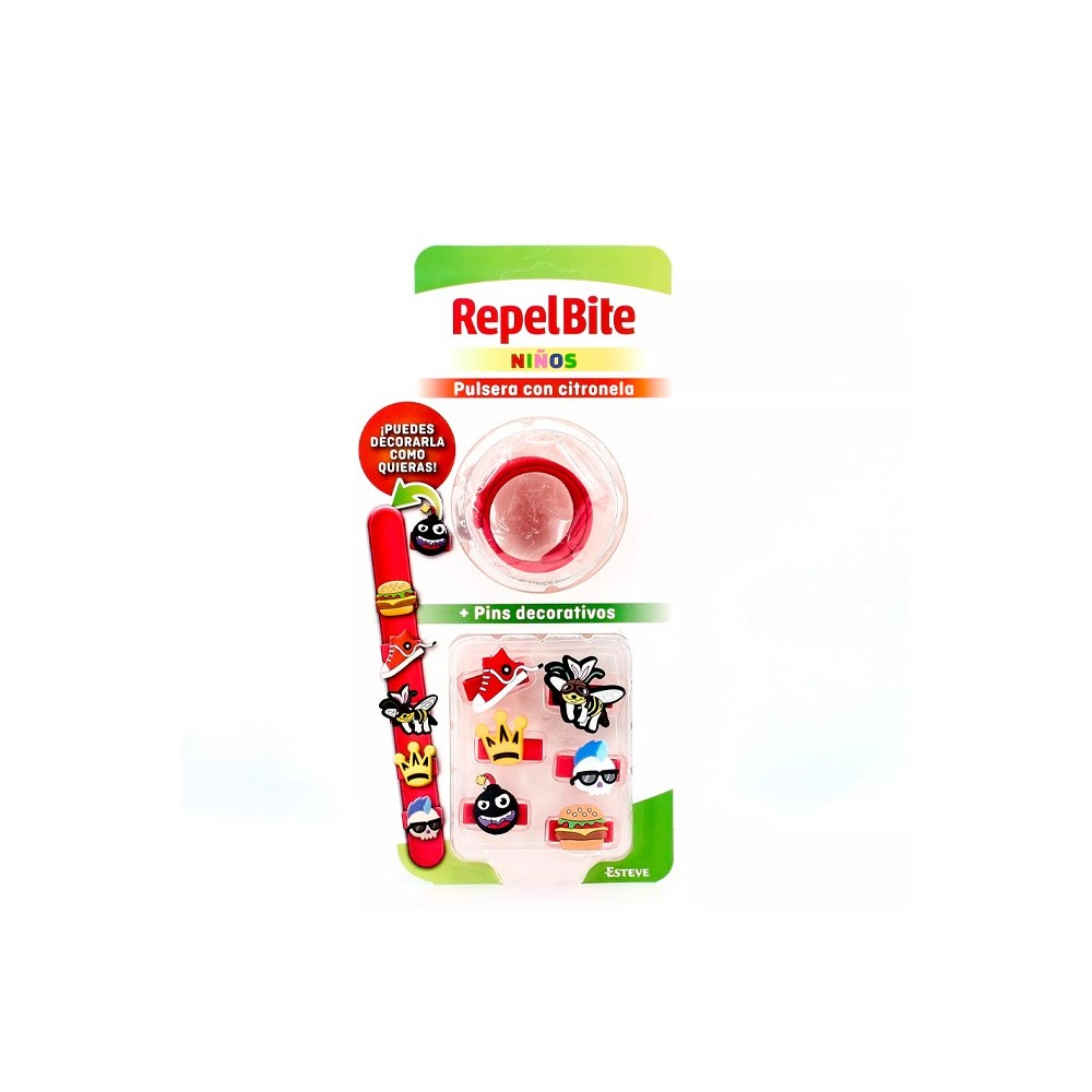 Repel Bite Children Bracelet+ Decorative Pins