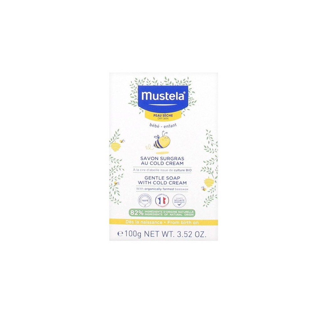 "Mustela" švelnus vonios muilas  100g