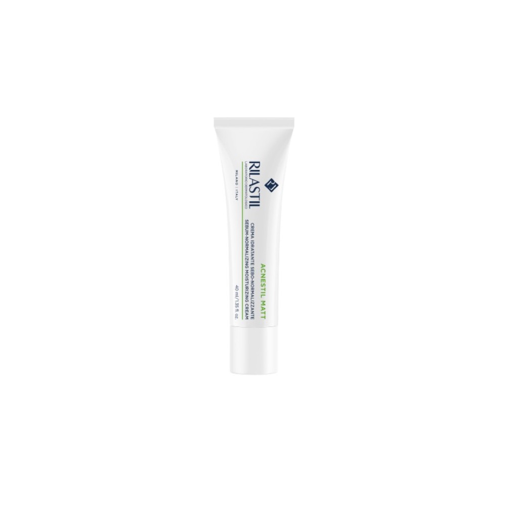 Rilastil Acnestil Matt Attiva Sebonormalising Moisturising Cream 40ml