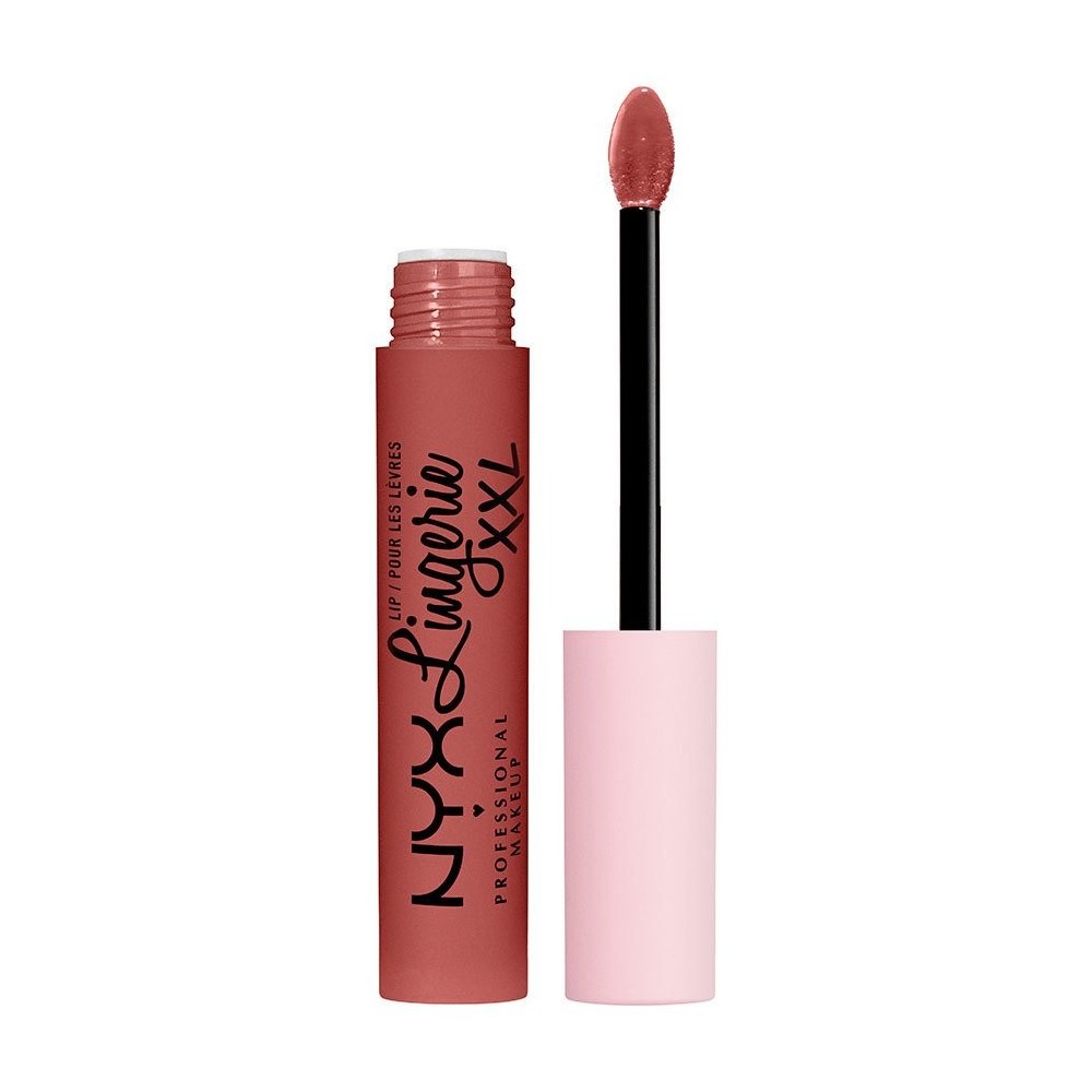 Nyx Professional Makeup - "Lip Lingerie Xxl" matiniai skysti lūpų dažai - Warm Up